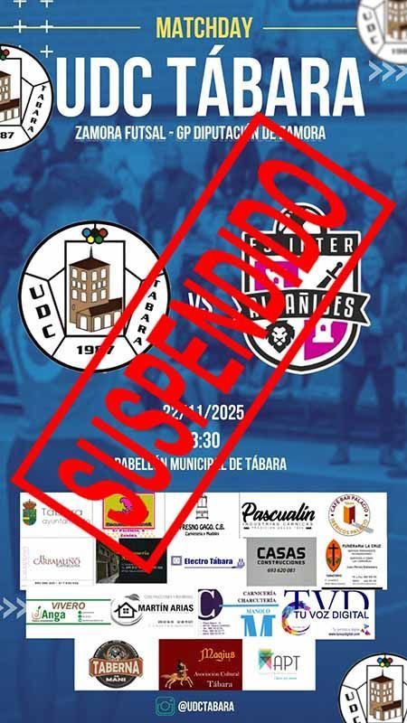 El UDC Tábara suspende su partido por motivos familiares 1