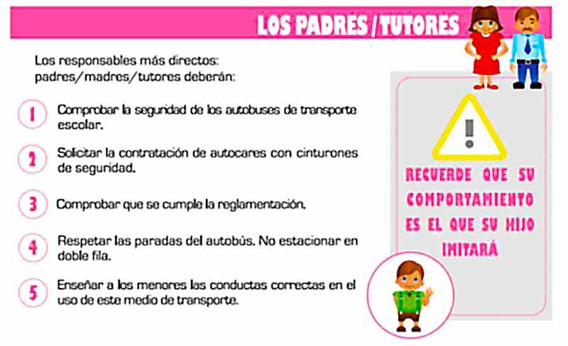 Vigilancia intensiva de los autobuses escolares durante esta semana 1