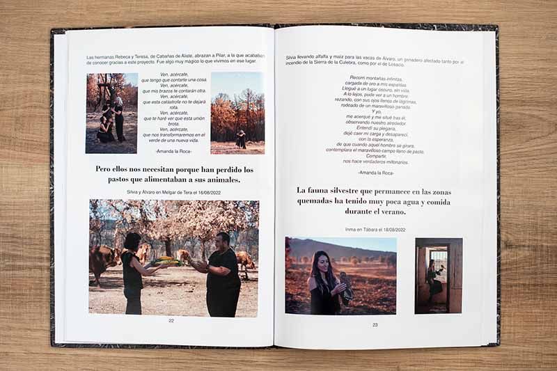 “Zamora renace”: la mirada de una fotógrafa que convierte las heridas del fuego en esperanza 3