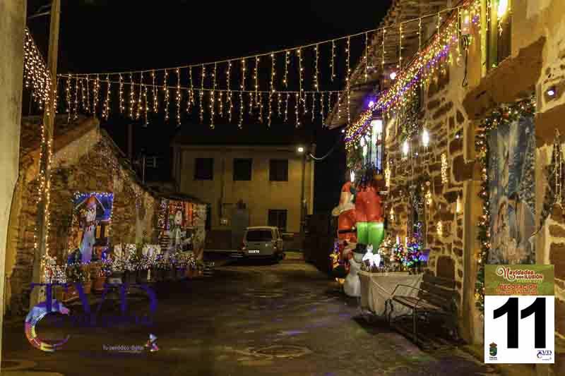 La Iluminación de Fachadas Navideñas llena de magia “Navidades con Ilusión” en Tábara 37