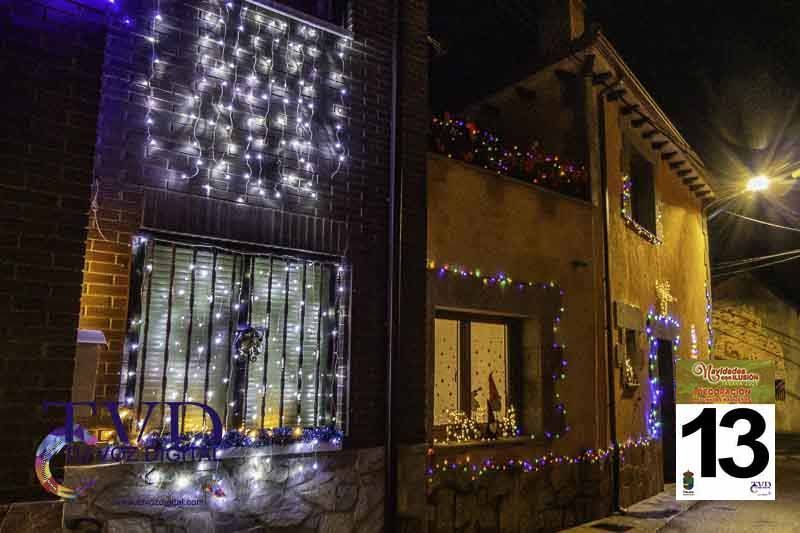 La Iluminación de Fachadas Navideñas llena de magia “Navidades con Ilusión” en Tábara 44