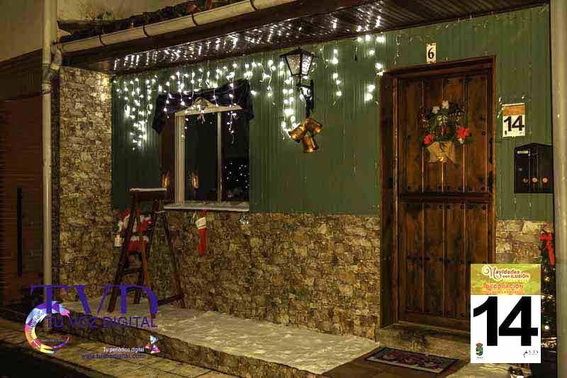 La Iluminación de Fachadas Navideñas llena de magia “Navidades con Ilusión” en Tábara 46