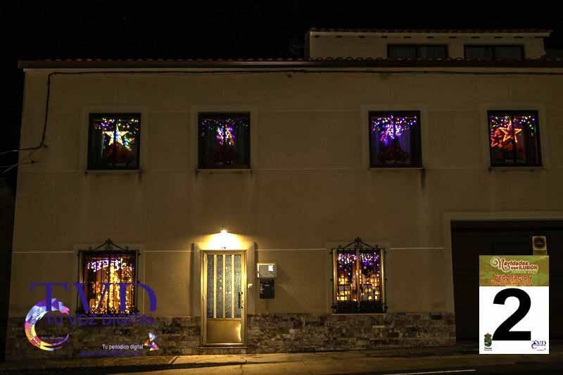 La Iluminación de Fachadas Navideñas llena de magia “Navidades con Ilusión” en Tábara 7