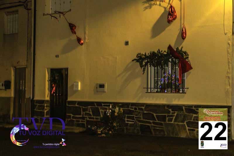 La Iluminación de Fachadas Navideñas llena de magia “Navidades con Ilusión” en Tábara 72