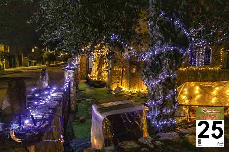 La Iluminación de Fachadas Navideñas llena de magia “Navidades con Ilusión” en Tábara 84