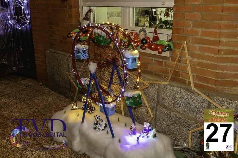 La Iluminación de Fachadas Navideñas llena de magia “Navidades con Ilusión” en Tábara 90