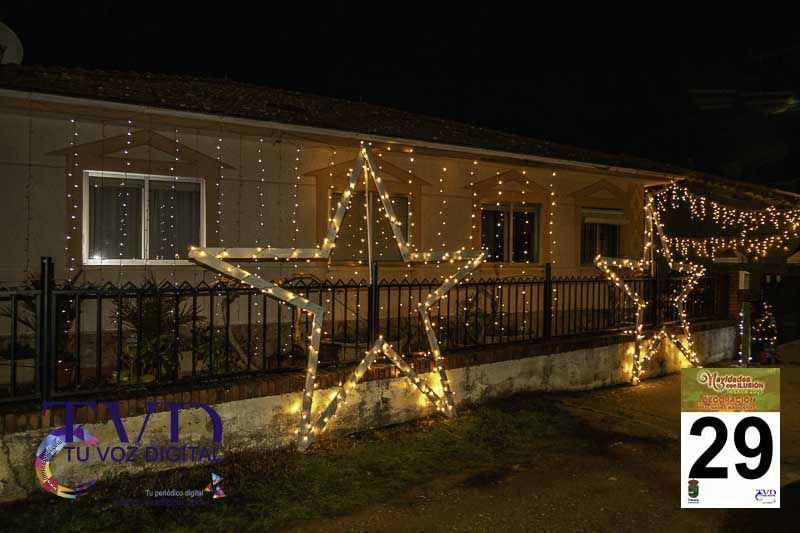 La Iluminación de Fachadas Navideñas llena de magia “Navidades con Ilusión” en Tábara 96