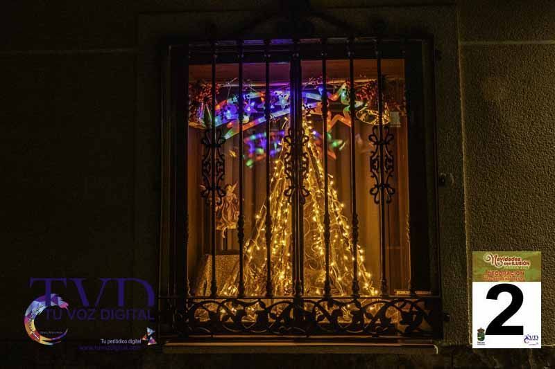 La Iluminación de Fachadas Navideñas llena de magia “Navidades con Ilusión” en Tábara 9