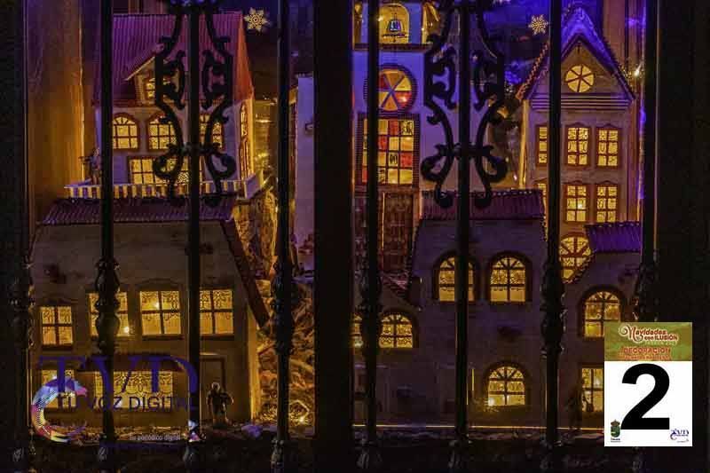 La Iluminación de Fachadas Navideñas llena de magia “Navidades con Ilusión” en Tábara 12