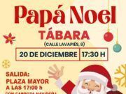 Tábara vive la magia de la Navidad con la visita de Papá Noel y la Casa de los Elfos