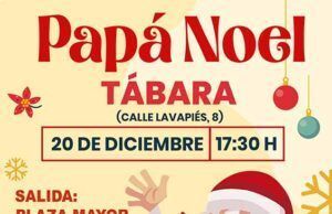 Tábara vive la magia de la Navidad con la visita de Papá Noel y la Casa de los Elfos