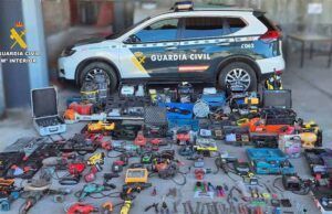 Cinco detenidos de una Organización Criminal dedicada a la comisión de robos de cable de cobre en estaciones fotovoltaicas