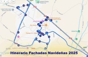 Itinerario fachadas navideñas en Tábara 2025
