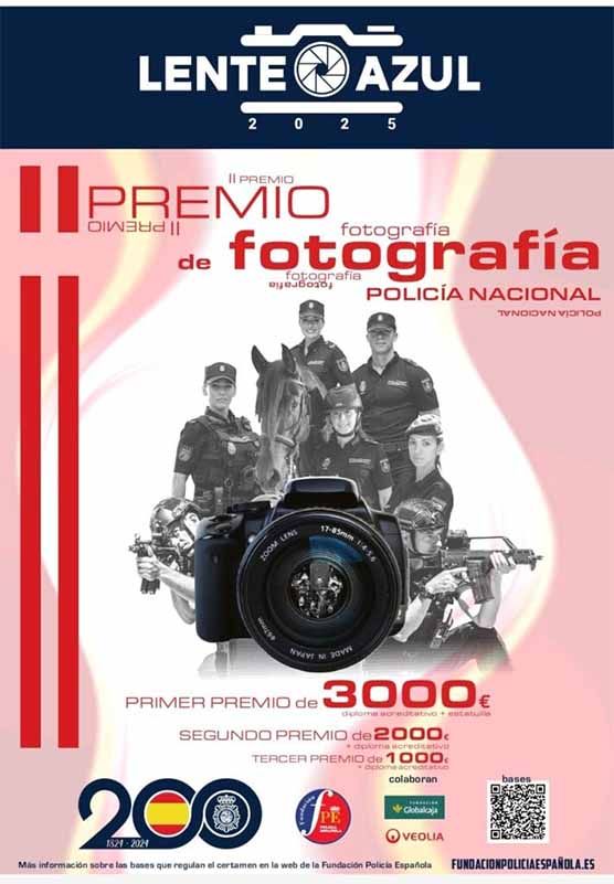 La Policía Nacional convoca la II edición del Premio de Fotografía Lente Azul 1