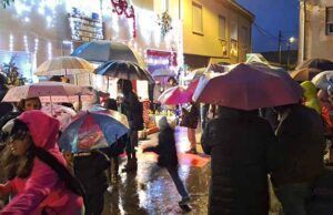 La ilusión vence al frío: Tábara se vuelve a llenar de magia con la llegada de Papá Noel