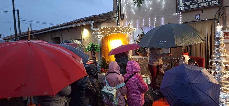 La ilusión vence al frío: Tábara se vuelve a llenar de magia con la llegada de Papá Noel 8