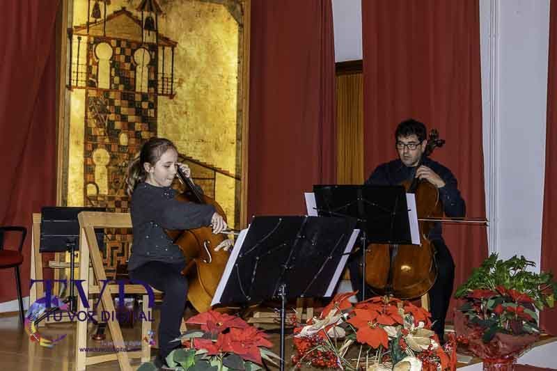 El Conservatorio “Miguel Manzano” lleva la magia de la Navidad a Tábara con un emotivo concierto de violonchelos 5