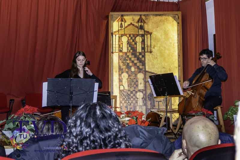 El Conservatorio “Miguel Manzano” lleva la magia de la Navidad a Tábara con un emotivo concierto de violonchelos 8