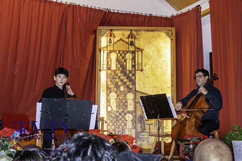 El Conservatorio “Miguel Manzano” lleva la magia de la Navidad a Tábara con un emotivo concierto de violonchelos 3