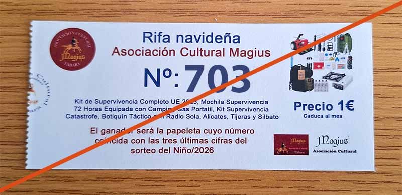 “¡Atención! El boleto ganador de la rifa navideña de Magius aún no ha aparecido: ¿serás tú?” 1