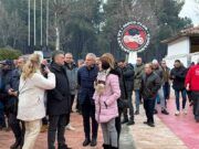 El delegado del Gobierno visita la concentración motera “La Leyenda Continúa” en Cantalejo