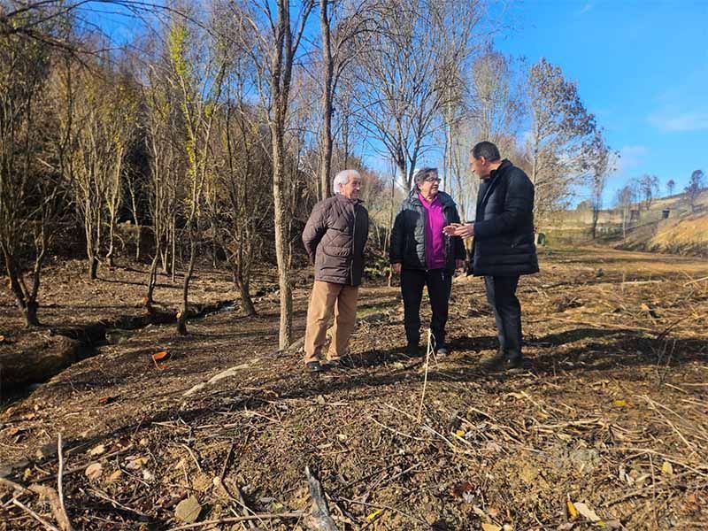 La CHD ejecuta en Congosta una importante actuación para proteger los ríos tras los incendios del verano 1
