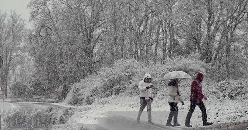 La borrasca Kristin dejará viento muy fuerte, nieve y lluvias intensas hasta el jueves 1