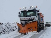 Transportes refuerza el operativo invernal ante las nevadas: 659 quitanieves y 126.615 toneladas de fundentes