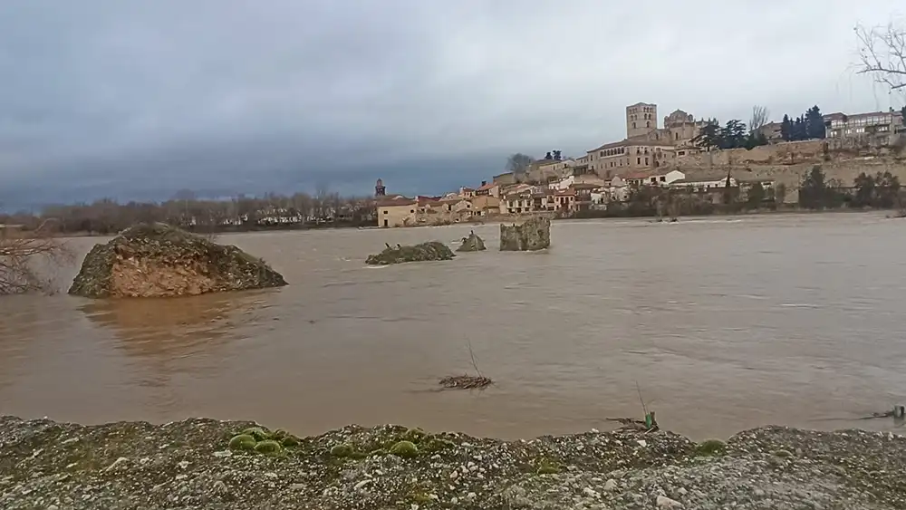 Aviso amarillo por lluvias, viento y deshielo en Sanabria con posibles afecciones en el medio rural