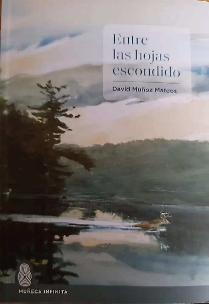 David Muñoz Mateos presenta su novela "Entre las hojas escondido" junto al escritor Jhonatan Arribas
