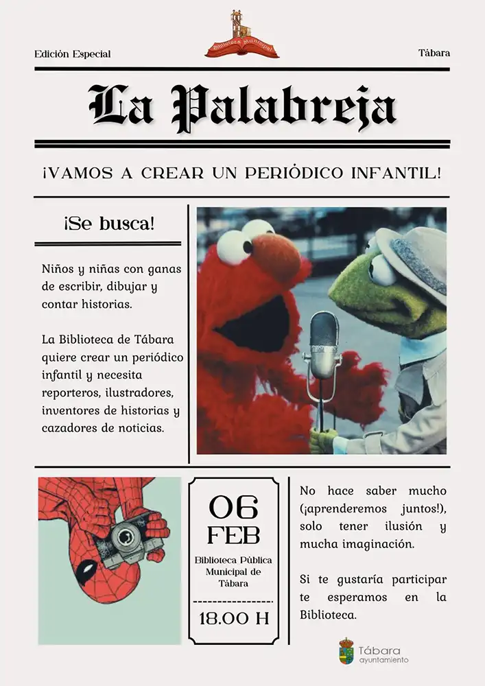 La Biblioteca de Tábara lanza un periódico infantil para fomentar la creatividad de los más pequeños 1