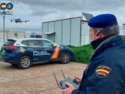 La Policía Nacional vigila la seguridad aérea en las ciudades de Castilla y León