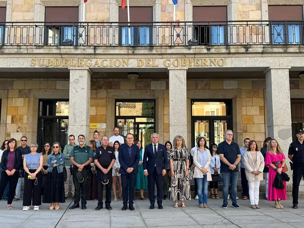 Minuto de silencio en Zamora por la última víctima de violencia de género 1