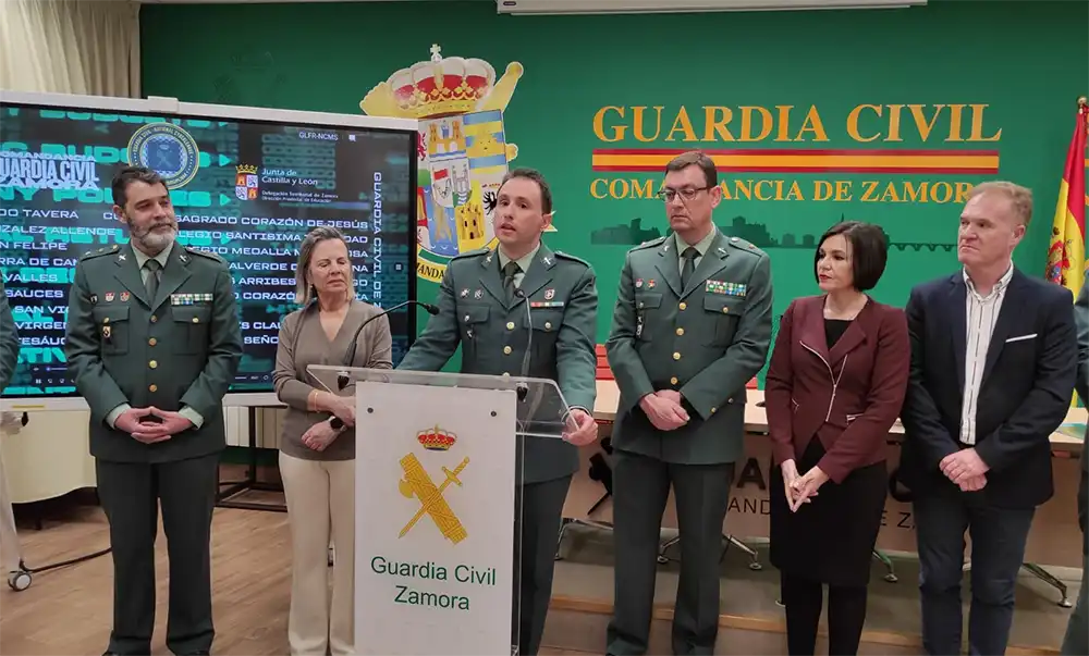 Una nueva edición de la CIBERLIGA de laGuardia Civil estará presente en varioscentros escolares de la provincia