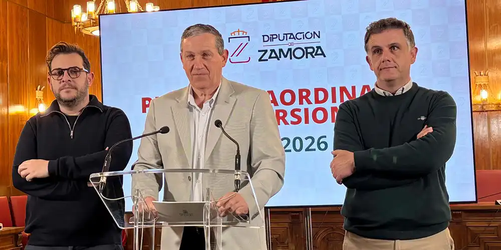 La Diputación de Zamora destina mas de 7.6 millones al Plan Extraordinario de Actuaciones para mejorar la calidad de vida de los habitantes del medio rural y el patrimonio de la Institución