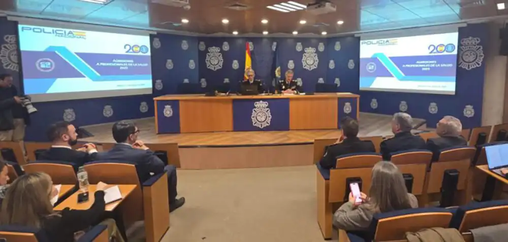 Más de 11.000 intervenciones policiales en 2025 por agresiones a profesionales sanitarios