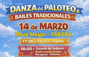 Tábara acoge una tarde de danza tradicional con el Paloteo y los bailes maragatos