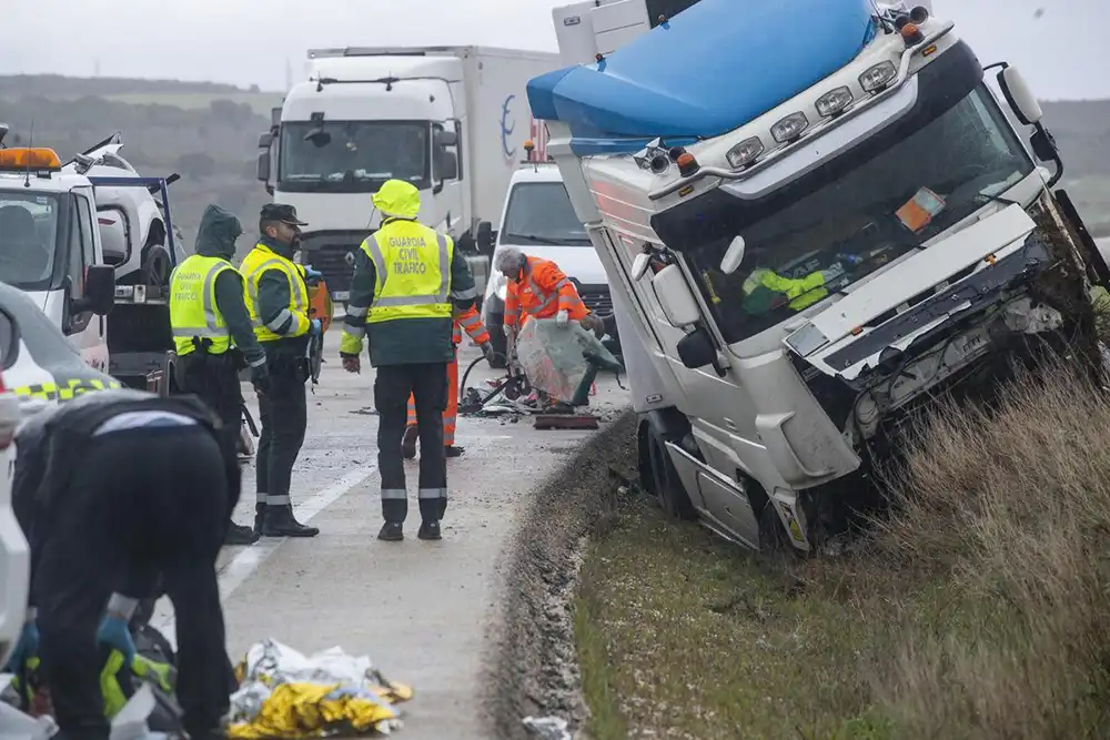 Cinco fallecidos en las carreteras de Castilla y León durante la Semana Santa, con más de 2,25 millones de desplazamientos