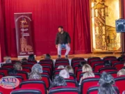 El narrador zamorano José Luis Gutiérrez ‘Guti’ llena Tábara con historias del mundo rural