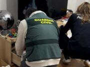 La Guardia Civil participa en una operación coordinada por la Fiscalía Europea relacionada con el fraude de 3,3 millones de euros.