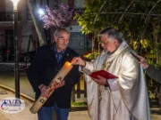 Tábara celebró anoche la solemne Vigilia Pascual en una noche de luz y esperanza