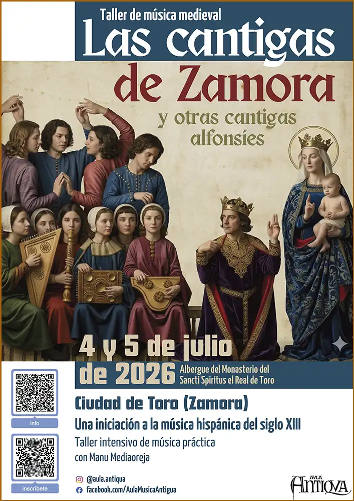 Toro acoge el primer taller de Aula Antiqua para revivir la música medieval zamorana 1