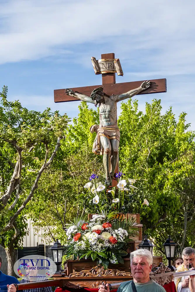 Tábara celebra con devoción la procesión del Bendito Cristo de la Capilla