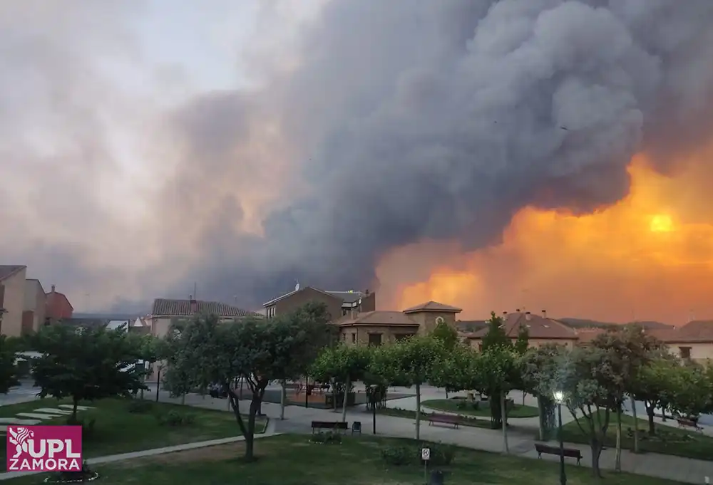 UPL reclama a la Junta más prevención ante el “alto riesgo” de incendios forestales en León, Zamora y Salamanca 1 UPL reclama a la Junta más prevención ante el “alto riesgo” de incendios forestales en León, Zamora y Salamanca