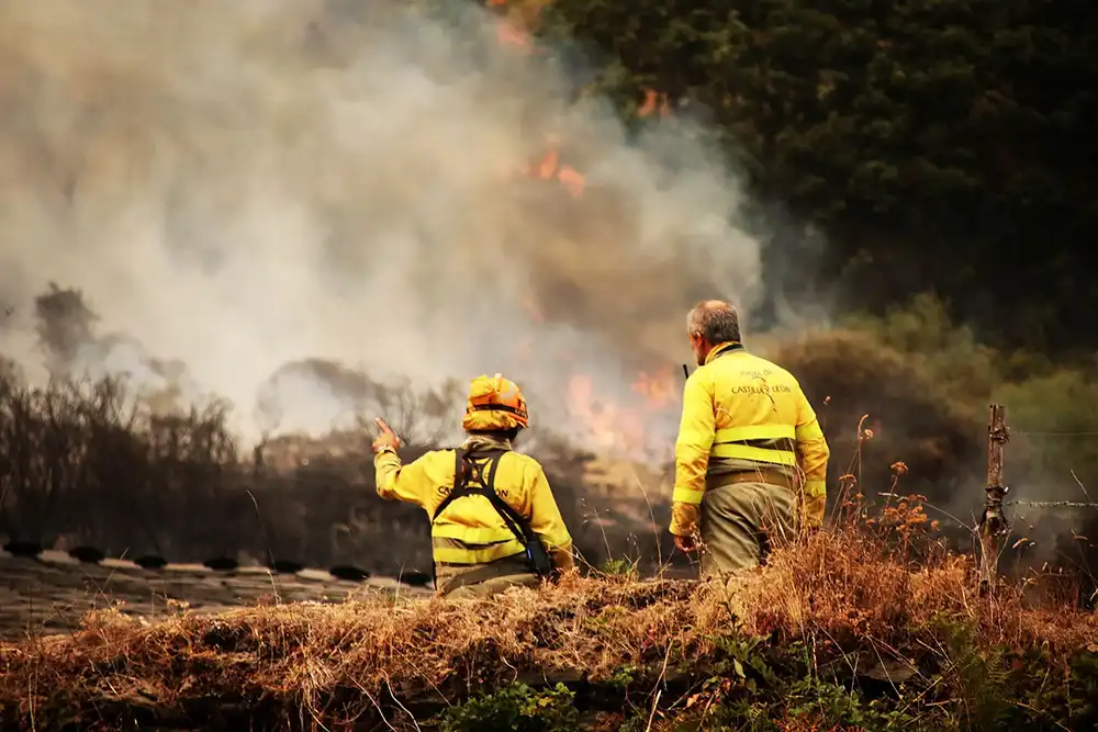 La Junta declara la alerta por riesgo de incendios forestales en Castilla y León ante la llegada de una intensa ola de calor