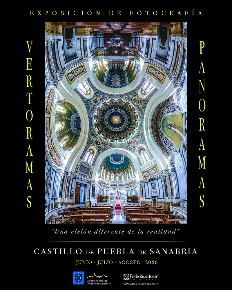 Puebla de Sanabria acoge este verano la exposición fotográfica «Panoramas y Vertoramas», una mirada diferente al patrimonio