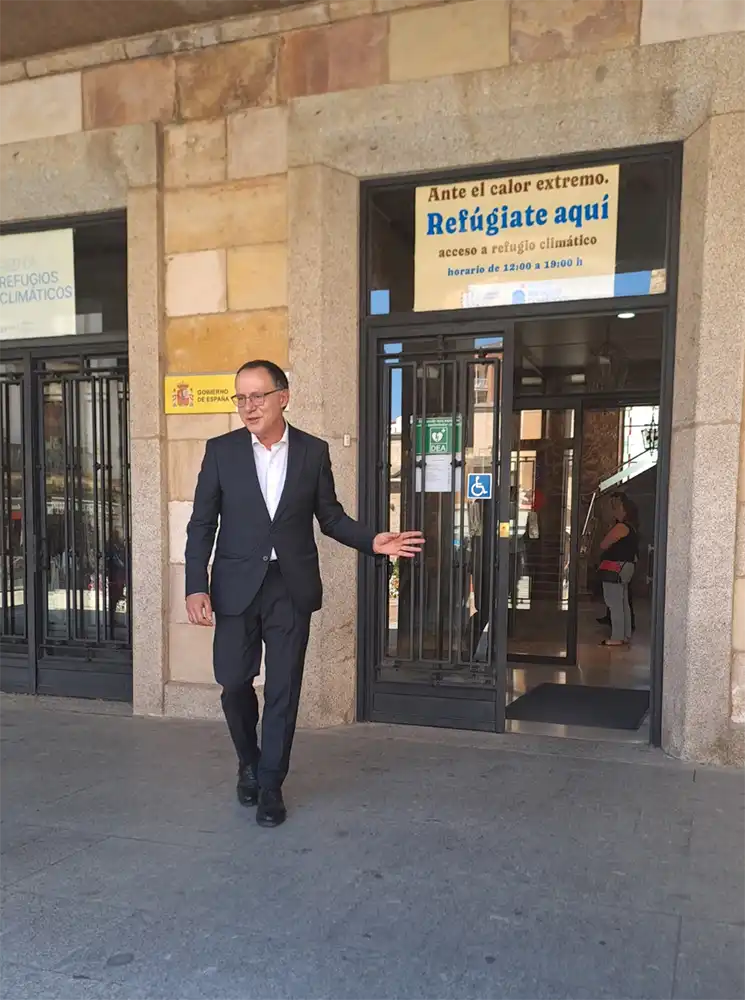 La Subdelegación del Gobierno en Zamora se incorpora a la Red Estatal de Refugios Climáticos para proteger a la población frente al calor extremo