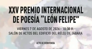 El Premio Internacional de Poesía “León Felipe” de Tábara celebra su 25.º aniversario con 551 poemarios de 17 países