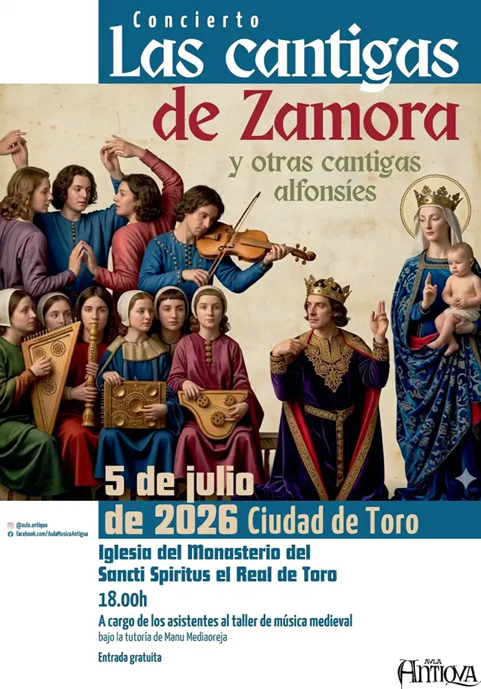 Toro recupera el sonido de hace 750 años con un concierto de las Cantigas de Alfonso X