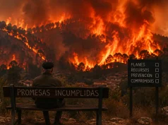 Cuando el monte arde y la política mira hacia otro lado
